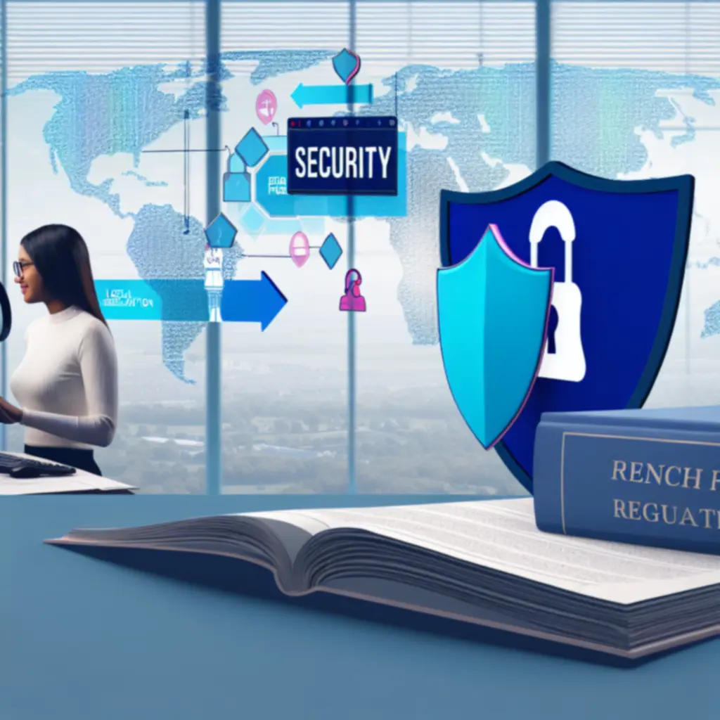 Icônes représentant la sécurité, le cadenas et la conformité légale