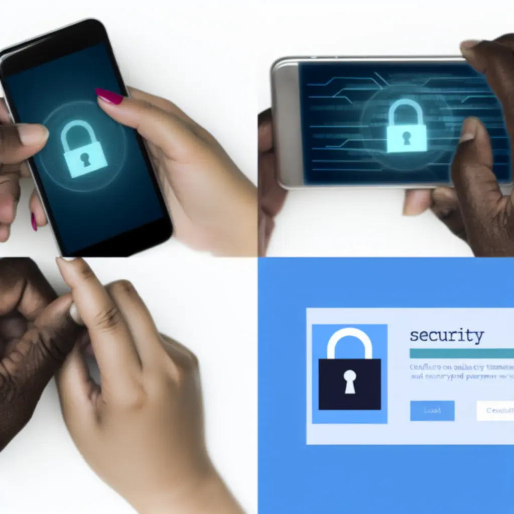 Illustration de la sécurité des transactions financières en ligne